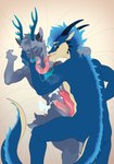 Rating: e
ID: 5417261
Date: 2025-03-06 23:12:24 -0500
Status: active
Score: 39
absurd_res amber_eyes anthro antlers bed bed_sheet bedding bite black_horn blood blue_antlers blue_body blue_chest_hair blue_mane blue_nose blue_scales bodily_fluids breath claws cum cum_drip cum_on_penis deer dragon drembonaarkrah dripping duo european_mythology eyes_closed frottage fur furniture genital_fluids genitals grey_body grey_fur grey_mane hi_res horn humanoid_genitalia humanoid_penis kyoinkei licking male male/male mammal mane mythological_creature mythological_scalie mythology on_bed paws_on_head penile penis saliva saliva_on_tongue saliva_string scales scalie sex tan_body tan_chest tan_scales tongue tongue_out western_dragon post #5417261