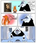 aggressive angry anthro antonio_banderas bathroom bodily_fluids canid canine canis cheek_tuft claws cloak clothing comic crying death_(puss_in_boots) dialogue domestic_cat drawing dreamworks duo ears_back english_text eyebrows facial_markings facial_tuft felid feline felis frown fur gesture grey_body grey_fur hand_gesture head_markings hi_res holding_object human humor insult is_that_your_fucking_fursona looking_at_another looking_at_mirror looking_at_object looking_at_viewer male mammal markings mask_(marking) meme mirror motion_lines neck_tuft open_mouth orange_body orange_fur pencil_(object) photo photography_(artwork) pivoted_ears pointing pointing_at_another poncho puss_in_boots_(character) puss_in_boots_(dreamworks) question red_eyes reflection reverse_furry rowanrowlandridley sad shaking size_difference tabby_cat tears teeth text toilet tuft whiskers wolf