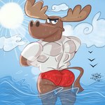 Rating: q
ID: 4803601
Date: 2024-05-24 02:22:52 -0400
Status: active
Score: 10
1:1 2018 ambient_bird angry anthro antlers beach blue_sky butt clothing cloud deer hi_res horn light male mammal moose muscular muscular_male new_world_deer nickbravecomics nickelodeon red_clothing red_swimming_trunks red_swimwear sea sharing_moose shirt signature sky solo summer sun sunlight swimming_trunks swimwear t.u.f.f._puppy topwear water wave wet wet_body wet_clothing white_clothing white_shirt white_topwear post #4803601