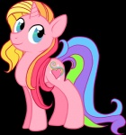 alpha_channel blue_eyes cutie_mark equid equine female feral friendship_is_magic hair hasbro heart_symbol horn lotso_(artist) mammal mlp_g3 multicolored_hair my_little_pony mythological_creature mythological_equine mythology pink_body pre-g4 quadruped rainbow_hair rarity_(g3) simple_background smile solo style_emulation tail transparent_background unicorn