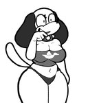 Rating: q
ID: 5378406
Date: 2025-02-16 22:44:50 -0500
Status: active
Score: 18
2025 anthro breasts canid canine canis clothing collar digital_drawing_(artwork) digital_media_(artwork) domestic_dog duck_hunt duck_hunt_dog eyelashes female huntress_(lewdewott) lewdewott mammal monochrome navel nintendo open_mouth panties raised_tail simple_background solo spiked_collar spikes standing tail thick_thighs topwear underwear white_background post #5378406