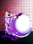 3:4 anthro belly demon fan_character female frostise growth inflation nurse overweight plague unknown_species