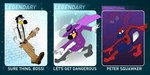 Rating: s
ID: 4490436
Date: 2023-12-23 20:00:14 -0500
Status: active
Score: 2
2023 3_toes 4_fingers absurd_res alternate_costume anthro avian avian_feet barefoot beak bird black_clothing black_hair black_legs black_overalls bottomwear brick_wall brown_bottomwear brown_clothing brown_pants cape clothing coat darkwing_duck disney ducktales empty_eyes english_text feathers feet fingers gloves grey_clothing grey_shirt grey_tank_top grey_topwear gull gus_skwarek hair handwear hat headgear headwear henchman hi_res holding_baseball_bat holding_improvised_weapon jewelry lari larid leather leather_clothing leather_gloves leather_handwear looking_at_viewer male marvel necklace overalls pants purple_cape purple_clothing purple_coat purple_hat purple_headwear purple_mask purple_topwear secretgull shirt solo spider-man_(series) superhero superhero_costume tail tail_feathers tank_top text toes topwear torn_bottomwear torn_clothing torn_pants wall_(structure) white_body white_feathers yellow_beak post #4490436