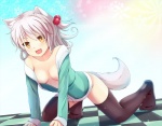Rating: q
ID: 286377
Date: 2013-01-20 01:45:30 -0500
Status: active
Score: 27
:d all_fours animal_humanoid arctic_fox arctic_fox_humanoid blush bottomless breasts canid canid_humanoid canine canine_humanoid checkered checkered_floor clothed clothing fangs female fox fox_humanoid hair humanoid legwear looking_at_viewer mammal mammal_humanoid niiya open_clothing open_mouth open_shirt open_topwear partially_clothed shirt smile solo tail teeth thigh_highs topwear true_fox white_hair yellow_eyes post #286377