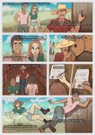 absurd_res comic contract duo english_text facial_hair farm farmer female hi_res horse_lover human human_focus husband_and_wife male male/female mammal married_couple pre-transformation splashtf text transformation url