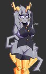 Rating: s
ID: 5578685
Date: 2025-05-17 11:52:32 -0400
Status: active
Score: 44
2025 5:8 absurd_res anthro antlers armor armpit_fetish big_breasts blue_eyes bottomless breasts chuyy clothed clothing crotch_tuft digital_media_(artwork) eyelashes featureless_crotch female fur grey_body grey_fur grey_hair hair hands_behind_head hi_res hip_tuft horn hybrid jackalope lagomorph leg_armor legwear leporid mammal pixel_(artwork) pseudoregalia rabbit solo sybil_(pseudoregalia) thigh_highs tuft wide_hips post #5578685