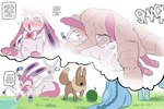 anal anal_penetration arched_back balls bestiality blush bodily_fluids bow_ribbon comic crying cum cum_from_ass cum_in_ass cum_inside cum_splatter daydream dialogue dirty_thoughts droplet_(sincastermon) duo eevee eeveelution english_text feral feral_penetrated from_behind_position generation_1_pokemon generation_6_pokemon genital_fluids genitals heart_eyes heart_symbol hi_res human human_on_feral human_penetrating interspecies leaking_cum looking_pleasured male male/male male_on_feral mammal nintendo onomatopoeia open_mouth orgasm pawpads penetration penile penile_penetration penis_in_ass pokemon pokemon_(species) pokephilia prone_bone_position quadruped sex silfy_(sincastermon) sincastermon sound_effects sylveon tail tears tears_of_pleasure text thought_bubble vaporeon