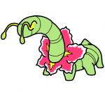 2017 6_legs alternate_species ambiguous_gender arthropod bugdex digital_drawing_(artwork) digital_media_(artwork) elemental_creature exoskeleton eyestalks fakemon feral flora_fauna flower flower_(anatomy) front_view full-length_portrait generation_2_pokemon green_body green_exoskeleton green_tail insect meganium multi_leg multi_limb nintendo plant pokemon pokemon_(species) portrait ricky_hoffman simple_background solo standing tail toony white_background