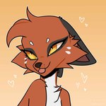 Rating: s
ID: 5530218
Date: 2025-04-25 19:13:23 -0400
Status: active
Score: 24
1:1 anthro biped black_outline blep brown_nose bust_portrait canid canine clothed clothing colored_line_art compression_artifacts cowlick digital_media_(artwork) ears_back eyebrows eyelashes eyeshadow facial_markings femboy fur generation_8_pokemon gesture hair head_markings heart_symbol hi_res looking_over_shoulders makeup male mammal markings milkybrat nickit nintendo orange_body orange_fur outline pivoted_ears pokemon pokemon_(species) portrait shrug simple_background smile smirk solo tear_(marking) tongue tongue_out topless tuft white_body white_eyebrows white_fur white_outline yellow_eyes post #5530218