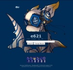 2011 ambiguous_gender anthro blue_background digital_media_(artwork) e621 english_text eyewear fish glasses hack headgear home_page marine mascot mellis screencap shark simple_background solo text white_body