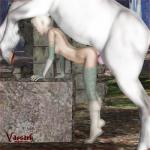 1:1 3d_(artwork) animal_genitalia animal_penis balls bent_over bestiality big_dom_small_sub butt deep_penetration digital_media_(artwork) dominant duo elf equid equine equine_genitalia equine_penis faceless_character faceless_male female female_focus female_on_feral female_penetrated feral feral_penetrating feral_penetrating_humanoid from_behind_position fur genitals hi_res horse humanoid humanoid_on_feral humanoid_penetrated humanoid_pointy_ears interspecies larger_male male male/female male_on_humanoid male_penetrating male_penetrating_female mammal not_furry_focus nude pale_skin penetration penile penile_penetration penis penis_in_pussy pointy_ears realistic_feral sex side_view size_difference smaller_female smaller_penetrated solo_focus standing tiptoes vaesark vaginal vaginal_penetration white_body white_fur