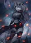 Rating: q
ID: 2121654
Date: 2020-01-19 08:07:04 -0500
Status: active
Score: 130
2019 anthro ashrin_(artist) blood bodily_fluids breasts canid canid_demon canine clothing collar demon detailed_background embers female hair hellhound helluva_boss inverted_pentagram licking long_hair looking_at_viewer loona_(helluva_boss) mammal mythological_canine mythological_creature mythology occult_symbol pentagram piercing red_sclera shoulderless_shirt smoke solo spiked_collar spikes symbol tongue tongue_out torn_clothing post #2121654