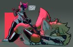 Rating: e
ID: 5604554
Date: 2025-05-28 13:29:19 -0400
Status: active
Score: 10
animal_genitalia anthro armwear ass_up balls_outline bdsm bit_gag blue_eyes brown_background bulge canid canine canis clothing collar coyote detailed_bulge dialogue domestic_dog dominant dominant_anthro dominant_gynomorph dominant_intersex duo elbow_gloves english_text fangs female fishnet_clothing fishnet_topwear gag gagged genital_outline genitals gloves gynomorph gynomorph/female handwear heart_symbol hi_res husky intersex intersex/female latex latex_armwear latex_clothing latex_elbow_gloves latex_gloves latex_handwear latex_legwear latex_thigh_highs latex_thong latex_underwear leash leash_pull leashed_collar legwear lipsticking mammal nordic_sled_dog pasties rain_(vanillayote) red_background sheath simple_background speech_bubble spitz submissive submissive_anthro submissive_female teeth text thigh_highs thong topwear underwear vanillayote post #5604554