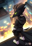 Rating: s
ID: 5598452
Date: 2025-05-25 21:30:53 -0400
Status: active
Score: 14
2023 absurd_res anthro avian beak bird black_body black_bottomwear black_clothing black_feathers black_hair black_hoodie black_shorts black_topwear bottomwear building city cityscape clothed clothing corvid corvus_(genus) crow digital_media_(artwork) empty_eyes feathers fingers footwear full-length_portrait fully_clothed glowing glowing_eyes green_eyes hair hi_res high-angle_view hoodie male narrowed_eyes nike oscine outside passerine phosphoruscrow portrait rear_view ryze_(phosphoruscrow) shaded shadow shoes shorts signature skyscraper sneakers solo standing streetwear tail tail_feathers three-quarter_view topwear white_clothing white_footwear white_shoes white_sneakers post #5598452