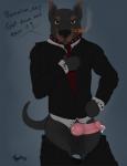 Rating: e
ID: 408879
Date: 2013-12-03 11:38:27 -0500
Status: active
Score: 22
2013 animal_genitalia animal_penis anthro balls big_penis biped black_body black_fur black_nose bodily_fluids boss bottomwear brown_eyes canid canine canine_genitalia canine_penis canis cigar clothed clothing collar cum cum_on_penis dialogue dobermann domestic_dog dripping english_text erection fersir fur genital_fluids genitals hi_res knot looking_at_viewer male mammal necktie open_bottomwear open_clothing open_pants pants partially_clothed penis pink_penis pinscher pose precum sheath shirt simple_background sketch smile smirk smoke solo standing suit talking_to_viewer text thick_penis topwear unprofessional_behavior post #408879