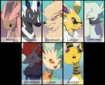 2023 absurd_res ampharos arcanine black_body black_fur blue_eyes brown_body brown_fur darknsfwindie desmond_romani duran_delatante eeveelution facial_piercing feral fluffy fluffy_hair forehead_gem fur furfrou gem generation_1_pokemon generation_2_pokemon generation_4_pokemon generation_5_pokemon generation_6_pokemon group grumpy hair happy harper_belladonna hi_res jewelry jolteon lawrence_laninga leafeon libor_mercais lopunny luthor_howell male markings mirin_nox natural_furfrou necklace nintendo nose_piercing orange_body orange_eyes orange_fur piercing pink_body pink_eyes pink_fur pokemon pokemon_(species) pokemon_mystery_dungeon purple_eyes red_body red_eyes red_fur ring_(marking) shiny_pokemon simple_background smug spike_chunsoft tan_body tan_fur vantage_purrawri wanderlust white_body white_fur yellow_body yellow_fur zebstrika zoroark