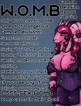 2015 anthro areola bovid bovid_horn breasts bulge caprine caprine_demon caprine_horn cleavage clothed clothing collar comic deervvitch demon english_text goat goat_demon goat_horn gynomorph hi_res horn intersex mammal misogyny profanity ram_horn sexism sexist_slur sigil_(fursona) solo text whitekitten