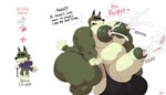 Rating: e
ID: 5661218
Date: 2025-06-22 19:10:31 -0400
Status: flagged
Score: 3
2021 animal_crossing anthro areola balls belly big_areola big_balls big_belly big_muscles big_nipples big_pecs big_penis black_clothing black_text black_thong black_underwear bobthetanuki bodily_fluids cane canid canine canis clothing cum dialogue digital_drawing_(artwork) digital_media_(artwork) dobie_(animal_crossing) dripping_text ejaculation english_text erection eyebrows genital_fluids genitals green_body heart_symbol hi_res huge_balls huge_muscles huge_nipples huge_pecs huge_penis huge_thighs hyper hyper_balls hyper_genitalia hyper_muscles hyper_nipples hyper_pecs hyper_penis hyper_thighs ineffective_clothing lactating male male_lactation mammal mature_anthro mature_male moobs multicolored_body musclegut muscular muscular_male nintendo nipples onomatopoeia pecs penis pink_text plus_sign potion_bottle sharp_teeth signature simple_background solo sound_effects speech_bubble sweat sweatdrop sweater tail teeth text thick_eyebrows thick_thighs thong topwear two_tone_body underwear white_background wolf post #5661218