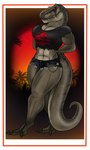 Rating: e
ID: 5594336
Date: 2025-05-24 03:20:46 -0400
Status: active
Score: 11
angry anthro badge bdsm big_breasts biker_gloves bondage bottomwear bound breasts brown_body chain clothing denim denim_bottomwear denim_clothing denim_shorts dinosaur female gloves handwear hi_res jeans jurassic_park logo lovemummification muscular muscular_female non-mammal_breasts pants prehistoric_species reptile rexy_(jurassic_park) rope scalie shorts solo tail theropod thick_thighs tope torn_clothing tyrannosaurid tyrannosauroid tyrannosaurus tyrannosaurus_rex universal_studios walking post #5594336