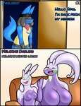 age_difference al_gx anthro big_breasts black_border blue_body border breasts casual_nudity clothed clothing comic daughter_(lore) dialogue dragon english_text fan_character female female/female furniture generation_4_pokemon generation_6_pokemon goo_creature goodra hi_res hug huge_breasts larger_female logan_(al_gx) lucario male medium_breasts mother_(lore) mother_and_child_(lore) mother_and_daughter_(lore) mythological_creature mythological_scalie mythology nintendo older_female opal_(al_gx) parasite parent_(lore) parent_and_child_(lore) parent_and_daughter_(lore) pearl_(al_gx) pokemon pokemon_(species) pokemorph purple_body roommate scalie scarf size_difference sliggoo smaller_female sofa story tail text