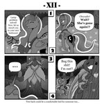 1:1 arthropod bodily_fluids changeling comic crown ellipsis english_text equid equine female friendship_is_magic hasbro headgear hi_res horn insect lepidopteran mammal monochrome moth my_little_pony mythological_creature mythological_equine mythology princess_luna_(mlp) queen_chrysalis_(mlp) saliva sleeping text tiara url vavacung winged_unicorn wings