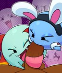 Rating: e
ID: 5370608
Date: 2025-02-13 14:50:46 -0500
Status: active
Score: 46
ambiguous_gender ball_grab balls being_watched blue_body boo_(mario) bow_accessory bow_ribbon cel_shading cuffs_(clothing) dark_body dark_skin eyelashes fake_ears fake_rabbit_ears fangs fangs_on_penis fellatio female first_person_view genitals ghost gradient_background green_body group hi_res human human_pov humanoid jealous lady_bow long_tongue looking_at_another makeup male male/female male_pov mammal mario_bros motion_lines nintendo one_eye_closed open_mouth oral paper_mario peeka_(mario) penile penis penis_grab sex shaded simple_background spirit stroking_penis sucking sucking_tip surrounded teeth tongue tongue_out tongue_wrap tonguejob translucent translucent_body trio vesi_sage waddling_head wink post #5370608