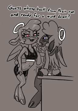 Rating: e
ID: 5734440
Date: 2025-07-25 19:47:18 -0400
Status: active
Score: 47
2025 4_fingers angel anthro anthro_on_anthro apron back_wings biped black_text blush bodily_fluids bottomwear bovid bow_tie bra breasts bulge caprine cherub cleavage clothed clothed_anthro clothed_female clothed_male clothing cloven_hooves collin_(helluva_boss) dialogue dominant dominant_female duo english_text erection erection_under_clothing eye_contact eyebrows eyelashes feathered_wings feathers female female_anthro fingers freckled_face freckles fur furniture gentle_femdom greyscale hair half-closed_eyes halo hellaverse helluva_boss hi_res hooves intraspecies keenie_(helluva_boss) leaning leaning_backward leaning_on_furniture long_sleeves looking_at_another looking_at_partner male male/female male_anthro mammal medium_breasts midriff monochrome narrowed_eyes open_mouth pink_eyes pupils purple_eyes saliva saliva_on_hand saliva_on_tongue scut_tail sheep shirt short_hair short_tail shorts soulcentinel spandex spandex_shorts sports_bra spot_color submissive submissive_male sweat sweaty_face tail talking_to_another talking_to_partner text tight_bottomwear tight_clothing tight_shorts tongue tongue_grab tongue_out topwear underwear undressing unguligrade wings wool_(fur) post #5734440
