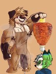 Rating: e
ID: 5275251
Date: 2024-12-30 02:23:00 -0500
Status: active
Score: 35
absurd_res apron apron_only balls big_balls big_eyes big_penis bodily_fluids canid canine canis clothing domestic_dog duo fennec_fox food fox genitals hi_res imgloka male male/male mammal mike_folfo muscular muscular_male musk musk_clouds musky_armpit musky_balls musky_penis penis rafael_ramires sweat sweatdrop sweaty_genitalia taco taquero true_fox post #5275251