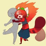 Rating: s
ID: 4784615
Date: 2024-05-15 12:01:47 -0400
Status: active
Score: 7
1:1 2022 3_claws 3_fingers :3 afterimage ailurid ambiguous_gender ambiguous_humanoid anthro barefoot big_tail biped black_mouth black_nose blank_humanoid blue_bottomwear blue_clothing blue_shorts blush blush_lines bottomwear cheek_tuft claws clothed clothed_anthro clothed_female clothing colored colored_sketch countershade_face countershade_neck countershade_torso countershading crotch_lines drawstring drawstring_bottomwear duo english_text eye_through_hair eyebrow_through_hair eyebrows eyes_closed facial_markings facial_tuft feet female female_anthro finger_claws fingers flat_chested fluffy fluffy_hair fluffy_tail front_view full-length_portrait fur fur_tuft gloves_(marking) green_headkerchief green_kerchief grey_clothing grey_shirt grey_tank_top grey_topwear hair handpaw happy head_markings headgear headkerchief headwear hi_res highlights_(coloring) hug humanoid kaijinapple kerchief leg_markings long_hair long_tail mammal markings midriff multicolored_body multicolored_fur multicolored_hair open_:3 open_mouth open_smile oversized_clothing paws pointy_ears portrait prick_ears raised_foot red_body red_claws red_countershading red_fur red_hair red_markings red_panda red_tail red_tongue shirt shorts simple_background sketch smile socks_(marking) standing striped_markings striped_tail stripes tail tail_markings tail_motion tailwag tank_top tear_(marking) text three-quarter_view tongue topwear translucent translucent_hair tuft two_tone_hair vermillion_(kaijinapple) white_body white_ears white_eyebrows white_face white_fur white_highlights white_markings white_tuft ych_(character) yellow_background post #4784615