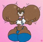 Rating: q
ID: 5606286
Date: 2025-05-29 05:21:31 -0400
Status: active
Score: -9
anthro artist_logo artist_name bear bedroom_eyes bottom_heavy brown_body brown_fur camo_jacket cheek_expansion clock clothing crop_top curvy_figure dropout_bear emanata eyelashes face_squish femboy flash_emanata footwear fur glistening_cheeks glistening_eyelids gradient_background hand_on_cheek heterochromia hi_res hyper_cheeks jacket kanye_west legwear logo looking_back male mammal mouthless narrowed_eyes navel seductive shirt signature simple_background socks solo squish text thatdawgmurray thick_thighs thigh_highs thigh_socks thong topwear underwear watch watermark wide_hips post #5606286