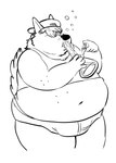 Rating: q
ID: 5549664
Date: 2025-05-04 23:21:58 -0400
Status: active
Score: 6
5_fingers anthro backwards_hat belly big_butt big_tummy billy_fore bong bulge butt canid canine canis cheek_tuft clothed clothing coyote drugs facial_tuft fingers fluffy fluffy_tail fox freckles hair hair_over_eye hat headgear headwear hi_res hybrid hypnosis lighter line_art male mammal marijuana mind_control monochrome navel neck_tuft overweight overweight_male personality_change ringed_eyes shirt solo substance_intoxication tail tank_top topwear tuft underwear zadd_(chadzadd) zonked post #5549664