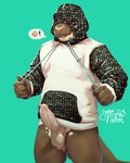 Rating: e
ID: 3934995
Date: 2023-03-16 22:34:24 -0400
Status: active
Score: 107
2023 anthro balls big_penis blep bottomless bottomless_anthro bottomless_male clothed clothing covered_eyes drawstring drawstring_hoodie erection furry-specific_brand genitals giant_otter hi_res hood_up hoodie hoodie_only humanoid_genitalia humanoid_penis lars_(rudderbutts) lewd_symbolism male mammal mustelid otter penis pictographics portrait river_otter rudderbutts senor_nutria signature simple_background solo standing tail teal_background three-quarter_portrait tongue tongue_out topwear topwear_only post #3934995