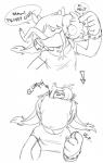 Rating: q
ID: 1931175
Date: 2019-07-13 11:37:43 -0400
Status: active
Score: 13
2018 ambiguous/ambiguous ambiguous_gender anthro asian_mythology bracelet chiko_(durg) clothed clothing comic contextual_arrow demon dialogue digital_media_(artwork) directional_arrow dragon duo durg_(artist) east_asian_mythology eastern_dragon english_text exclamation_point hair hair_over_eyes jewelry monochrome mythological_creature mythological_scalie mythology oral_vore scalie sequential_arrow shirt simple_background soft_vore sound_effects speech_bubble text tongue topwear vore white_background wide_arrow post #1931175