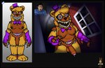 animatronic arm_tuft armwear bear belly_mouth bodily_fluids bow_tie breasts claws clothing crossgender darli_buni elbow_gloves exposed_endoskeleton eyelashes fingerless_gloves five_nights_at_freddy's five_nights_at_freddy's_4 fur genital_fluids genitals gloves gynomorph handwear hat headgear headwear inside intersex leaking_precum lgbt_pride lipstick looking_at_viewer machine makeup mammal markiplier mtg_crossgender mti_crossgender multicolored_body multicolored_fur nightmare_fredbear_(fnaf) nipples nude nude_gynomorph penis precum pride_colors purple_bow_tie purple_clothing purple_gloves purple_handwear purple_hat purple_headwear purple_lipstick real_world red_eyes robot scottgames sharp_teeth shoulder_tuft slightly_chubby slightly_chubby_gynomorph slightly_chubby_intersex teeth the_bite_of_87 top_hat trans_(lore) trans_woman_(lore) transgender_pride_colors tuft window