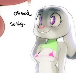 Rating: e
ID: 4550885
Date: 2024-01-22 15:21:03 -0500
Status: active
Score: 299
2021 anthro balls breasts clothed clothing disney doxy duo english_text erection female fur genitals grey_body grey_fur heart_eyes heart_symbol judy_hopps lagomorph leporid long_ears male male/female mammal penis purple_eyes rabbit simple_background skimpy text topwear white_background zootopia post #4550885