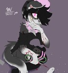 Rating: e
ID: 5616915
Date: 2025-06-02 17:06:30 -0400
Status: active
Score: 11
anthro black_hair blood blood_drip blood_on_arm blood_on_ground blood_on_hand blood_on_leg blood_on_object blood_on_scissors bodily_fluids border_collie canid canine canis clothing collar collie crying domestic_dog dripping drugs ear_piercing facial_piercing fangs female footwear hair hat headgear headwear herding_dog hi_res holding_object karina_(worthlessnarcissist) mammal nose_piercing oversized_clothing oversized_topwear pastoral_dog piercing pills purple_eyes saliva scissors self-harm septum_piercing sharp_teeth sheepdog shirt snot socks solo spiked_collar spikes spiral spiral_eyes tears teeth topwear undershirt vent_art wearing_hat worthlessnarcissist wounded post #5616915