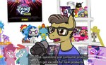 beard container doctor_whooves_(mlp) english_text equid equine eyewear facial_hair friendship_is_magic funko_pop! glasses hasbro horse inside jar jargon_scott jay_bauman male mammal meme mike_stoklasa my_little_pony my_little_pony:_the_movie_(2017) parody pinkie_pie_(mlp) plushie pony rainbow_dash_(mlp) redlettermedia solo text toy twilight_sparkle_(mlp) vinyl_scratch_(mlp)