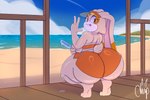 Rating: q
ID: 5573948
Date: 2025-05-15 12:22:28 -0400
Status: active
Score: 104
absurd_res aged_up anthro beach big_butt bottomwear brown_eyes butt chapsan clothing cream_the_rabbit crop_top crouching dipstick_ears ear_markings female food gesture hand_gesture hat headgear headwear hi_res holding_food holding_object holding_popsicle huge_butt huge_thighs lagomorph leporid looking_back mammal multicolored_ears popsicle rabbit sega shirt shorts solo sonic_the_hedgehog_(series) tan_body thick_thighs tongue tongue_out topwear v_sign post #5573948