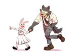 Rating: s
ID: 4769952
Date: 2024-05-08 03:22:13 -0400
Status: active
Score: 49
anthro beastars canid canine canis clothed clothing domestic_rabbit duo dwarf_rabbit female gamubear hand_holding hand_size_difference haru_(beastars) hi_res lagomorph legoshi_(beastars) leporid male male/female mammal oryctolagus rabbit simple_background size_difference smile white_background wolf post #4769952
