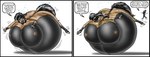 2004 anthro belly belly_inflation big_belly big_breasts big_butt black_body bloated breast_expansion breasts brown_body butt comic_sans english_text equid equine expansion female fuusenroba hair hairy_tail horse huge_belly huge_breasts huge_butt implied_popping inflation inflation_fetish mammal mayhem_mouse motion_lines mouse murid murine nipples ponytail resting_on_belly rodent sequence shadow simple_background sound_effects speech_bubble swelling teasing text uma_thoroughbred white_background