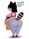 Rating: q
ID: 5597811
Date: 2025-05-25 16:04:12 -0400
Status: active
Score: 6
2020 anthro big_butt black_hair bottomwear breasts butt candi_(vendant) clothing denim denim_bottomwear denim_clothing female hair jeans mammal overweight pants pink_body pink_skin procyonid raccoon rear_view simple_background solo vendant white_background post #5597811