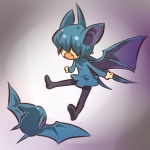 1:1 alternate_species animal_humanoid bat bat_humanoid black_clothing black_footwear black_legwear blue_body blue_clothing blue_dress blue_ears blue_hair blue_skin blue_topwear blue_wings clothed clothing cloud cosplay dress duo fangs female feral flying footwear generation_1_pokemon hair hitec humanoid humanoidized legwear mammal mammal_humanoid membrane_(anatomy) membranous_wings mini_me multicolored_wings nintendo open_mouth outside plantigrade pokemon pokemon_(species) pokemon_humanoid pokemorph purple_wings short_hair simple_background sky skyscape sleeve_dress spread_arms spread_legs spreading tan_body tan_skin teeth topwear two_tone_wings wings zubat