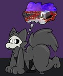 Rating: e
ID: 4613892
Date: 2024-02-21 13:58:13 -0500
Status: active
Score: 199
.xil0. anthro big_butt black_cum bodily_fluids butt changed_(video_game) colored_cum cum genital_fluids genitals glistening glistening_body goo_creature goo_drip head_empty hi_res latex latex_cum liquid_latex male mask penis puro_(changed) simple_background solo spilled_milk thick_thighs thought_bubble unusual_bodily_fluids unusual_cum unusual_genital_fluids white_eyes post #4613892