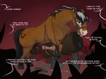 Rating: e
ID: 5639451
Date: 2025-06-13 12:12:22 -0400
Status: active
Score: 42
after_transformation ambiguous_gender animal_genitalia animal_penis balls big_balls big_penis black_hair blue_eyes bodily_fluids breeding_mount brown_body brown_fur crowd dialogue edging english_text equid equine equine_genitalia equine_penis erection exhibitionism feral feral_focus fur genital_fluids genitals group hair hi_res hooves horse implied_transformation male male_focus mammal masturbation mcfan penile penile_masturbation penis precum quadruped sex_toy solo_focus text throbbing throbbing_penis tongue tongue_out vibrator vibrator_on_penis post #5639451