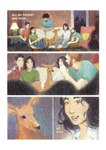 absurd_res ambiguous_gender comic deer english_text female feral group hi_res hsiangarts human inside male mammal text traditional_media_(artwork)