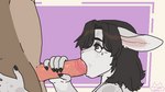 Rating: e
ID: 3675864
Date: 2022-11-07 00:08:37 -0500
Status: active
Score: 582
16:9 2022 aliasing ambiguous_gender animated anthro blush blush_lines bodily_fluids circumcised claws deep_throat digital_media_(artwork) duo emiko_(bludii) english_text erection eyelashes eyes_closed felid fellatio genitals hair handjob holding_hips holding_penis humanoid_genitalia humanoid_penis hybrid inner_ear_fluff juniethewolf lagomorph leporid long_ears long_hair looking_at_another looking_up male mammal neck_bulge nonbinary_(lore) nude oral oral_penetration pantherine penetration penile penis rabbit saliva sex short_playtime signature simple_background snow_leopard solo_focus spots standing sucking tattoo teardrop tears text tuft vampire vein veiny_penis widescreen post #3675864