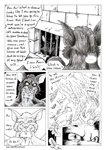 2016 anthro black_and_white brick brick_wall canid canine canis castle claws clothed clothing comic dialogue dlpeattie dungeon duo ellipsis english_text eternal.knot eternal_(eternal.knot) fantasy feathered_wings feathers finger_claws fingers flying four_frame_image fur hi_res jackal lights long_tail looking_down looking_up magic magic_user male mammal monochrome mountain murid murine muscular muscular_anthro muscular_male open_mouth outside pecs pointy_ears prick_ears rat reaching reaching_out rodent sharp_teeth sky smile smiling_at_another smiling_at_partner snout speech_bubble star starry_sky tail teeth text topless topless_anthro transformation wall_(structure) werecanid werecanine werecreature werejackal whiskers window wings zharr_j_wolf