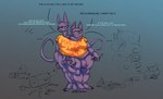 absurd_res anthro balls barazoku beerus bottomless bound bound_together champa claws clothed clothing dialogue domestic_cat dragon_ball dragon_ball_super duo embarrassed english_text felid feline felis fist flaccid foreskin genitals get_along_shirt hairless hairless_cat hand_holding hi_res humanoid_genitalia humanoid_penis kentuckiyucki male male/male mammal offscreen_character overweight overweight_male penis penis_size_difference purple_body sharing_clothing shirt shirt_only slightly_chubby slightly_chubby_male small_penis sphynx_(cat) stuck_together text thick_thighs topwear topwear_only vados whis