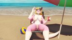 16:9 2022 3d_(artwork) 5_toes accessory anthro arms_bent ball beach beach_chair beach_umbrella bendy_straw bent_leg bent_legs big_breasts black_claws black_nose blender_(artwork) blonde_hair blue_eyes breasts canid canine canis claws coca-cola digital_media_(artwork) dragon drinking_straw eyewear eyewear_on_head eyewear_only feet female front_view fur furniture genitals hair hi_res horn humanoid_genitalia hybrid inviting k'joor_(artist) looking_at_viewer mammal markings mythological_creature mythological_scalie mythology nipples nude nude_beach parasol pink_body pink_fur presenting presenting_breasts presenting_pussy pussy roketchu scalie sea seaside signature simple_background smile smiling_at_viewer solo spread_legs spreading sunglasses sunglasses_on_head sunglasses_only tail tail_aside toes umbrella water watermark white_body white_fur widescreen wings wolf