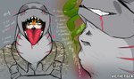 Rating: q
ID: 4390597
Date: 2023-11-02 18:59:17 -0400
Status: active
Score: 150
2023 almost_fully_inside anthro anthro_pred anthro_prey begging_for_mercy begging_to_stop bodily_fluids clothing digital_drawing_(artwork) digital_media_(artwork) dripping english_text face_imprint felid female female_pred fish forced fully_inside head_in_mouth imminent_death imprint larger_pred mammal marine military military_uniform muffled neck_bulge onomatopoeia open_mouth oral_head_gulp oral_vore pantherine ruth_(sharkstuff) saliva saliva_drip saliva_on_tongue sequence shark sharkstuff size_difference sound_effects swallowing swallowing_sound_effect text tiger tongue tongue_out undead uniform unwilling_prey victhetiger vore zombie post #4390597
